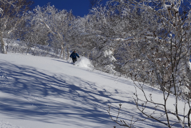 Ski de randonnée au Japon à Hokkaido 