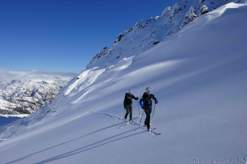 Dénivelée à l'italienne dans le Val d'Aoste