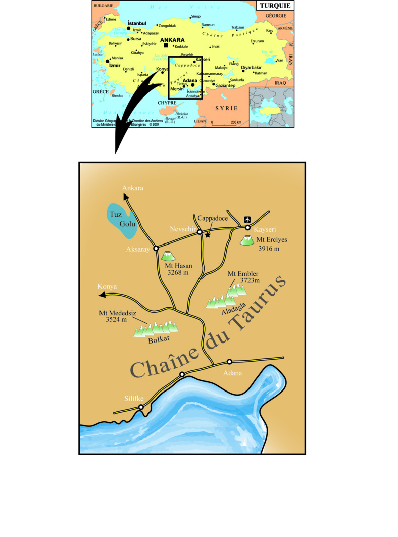 Volcans Anatoliens et Monts Taurus en ski de randonnée Volcans Anatoliens et Monts Taurus en ski de randonnée