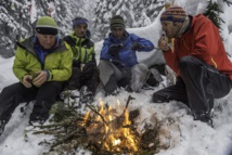 Traversée des Tatras, pause pique nique