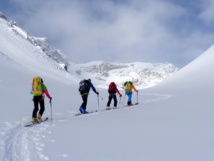 Raid à ski dans la Bernina