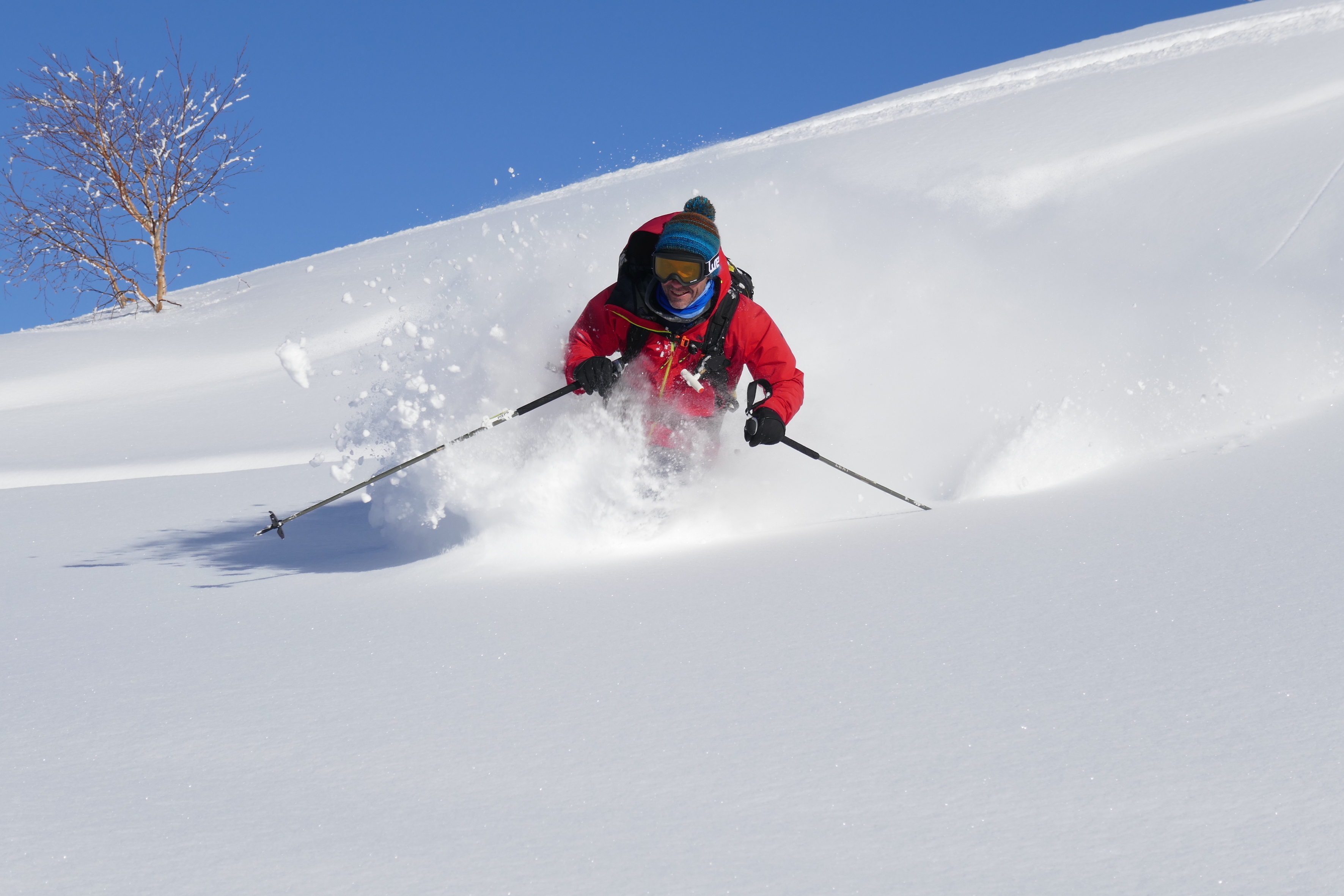 Ski de randonnée au Japon à Hokkaido 