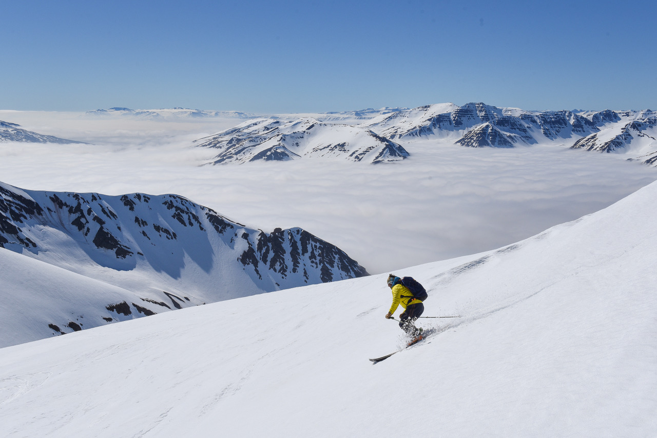 Ski de randonnée en Islande, les Fjords de l'Ouest