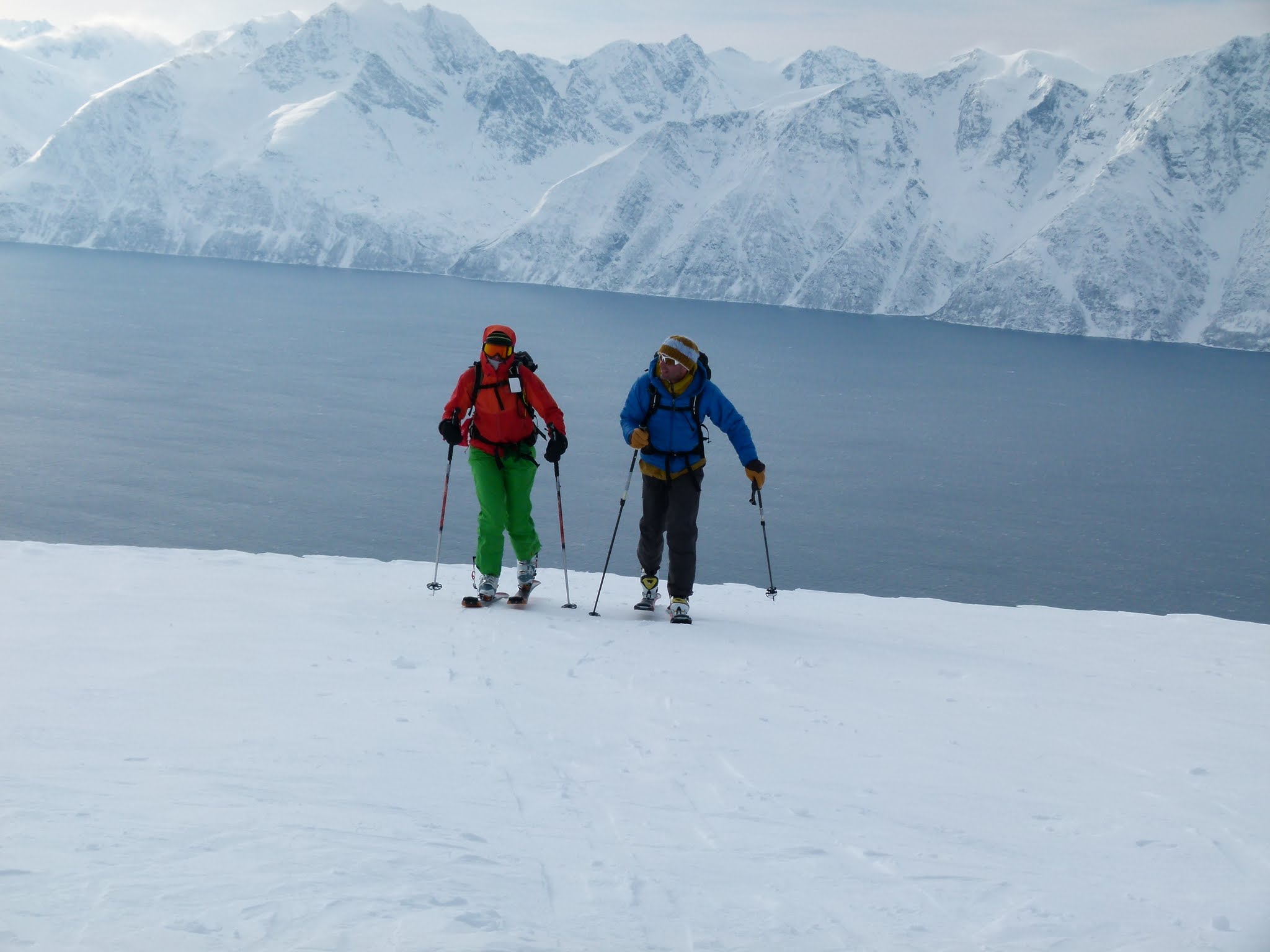 Ski de rando et voilier en Norvège, les Alpes de Lyngen