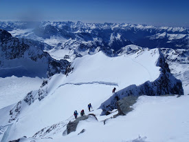 Raid à ski dans la Bernina