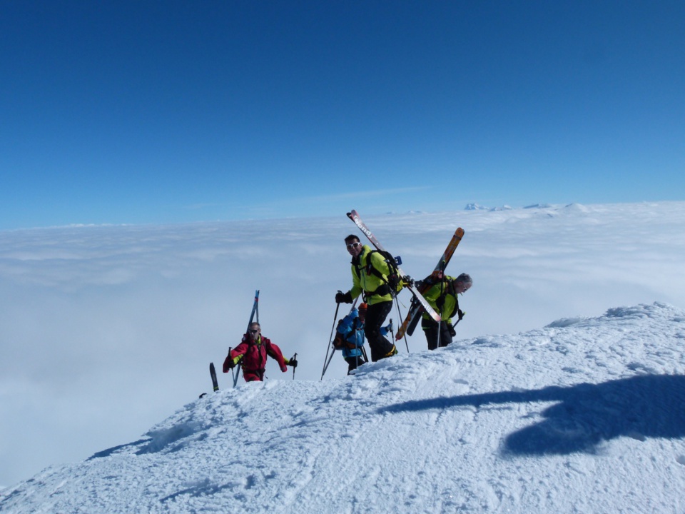Ski de randonnée dans la Sierra Nevada Ski de randonnée dans la Sierra Nevada