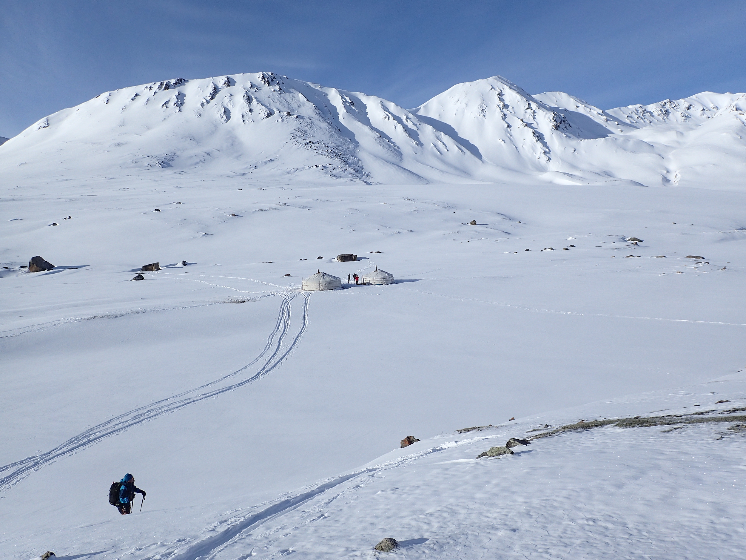 Ski de randonnée en Mongolie